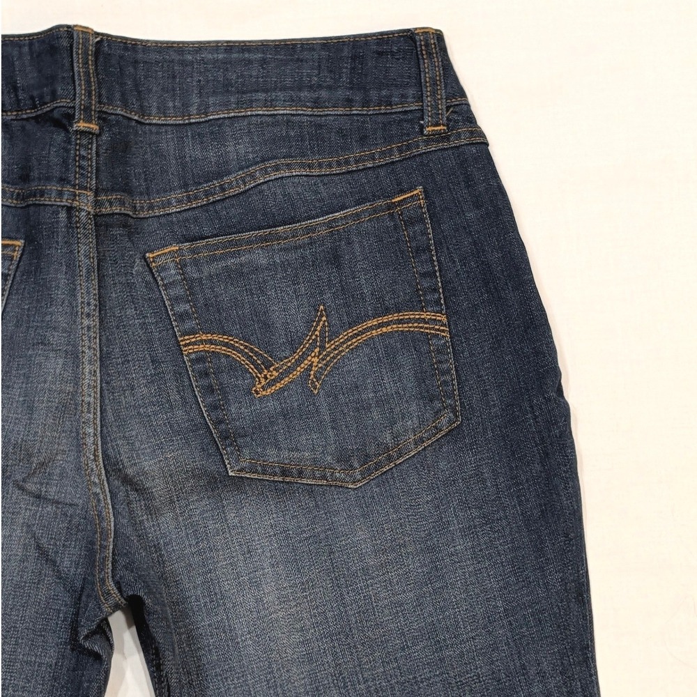 Wrangler Western Bootcut Cowgirl Jeans Dark Wash Denim Women's 15x30